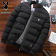 Brand Clearance Down Jacket Men's 2023 New Cotton Clothes Trendy Short Style Handsome Thickened Winter Jacket Men's Cotton Jacket