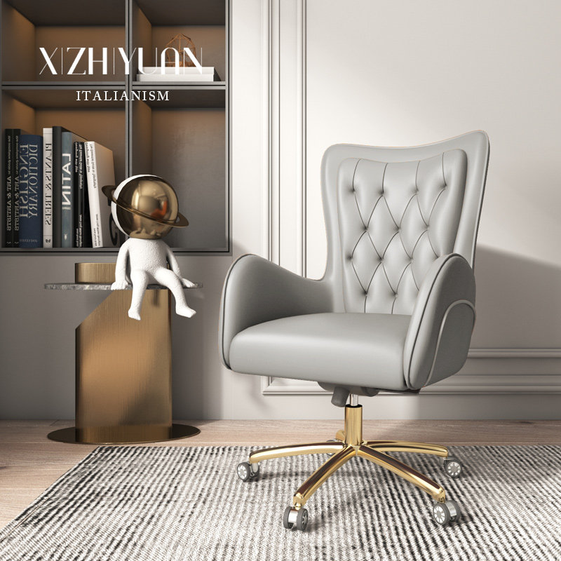 Light luxury boss chair room chair office chair designer live chair lift and landing chair computer chair home comfort