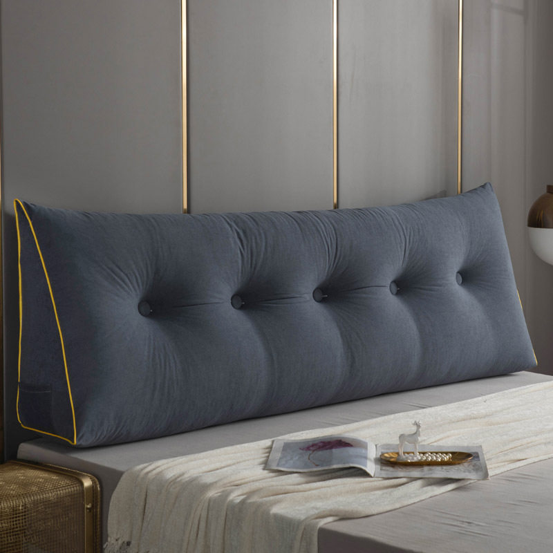 Head cushion soft bag student dormitory on the big back living room sofa bedroom tatami soft bag waist pillow