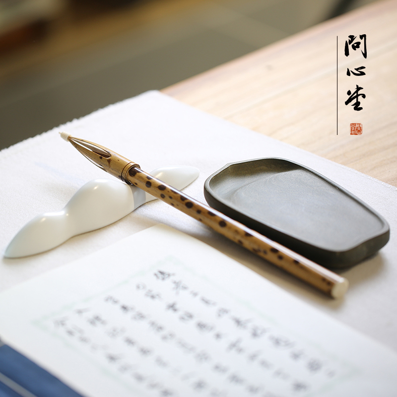 Ask the Heart Pure Wolf's Brush Pen Block Letters Book Professional Class High-end Brush Calligraphy Wolf's Brush Calligraphy Brush Professional Class High-end Brush Pen Calligraphers Calligraphers special