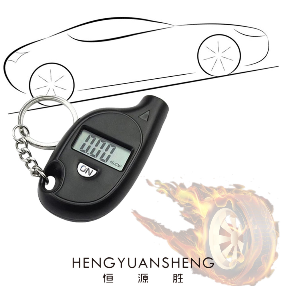 Mini barometer tire gauge small tire pressure gauge digital pressure gauge digital tire gauge tire gauge