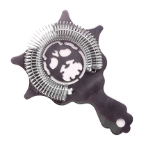 Mr. Bars personalized skull ice filter for bartending stainless steel mesh skull filter leakage ice separator