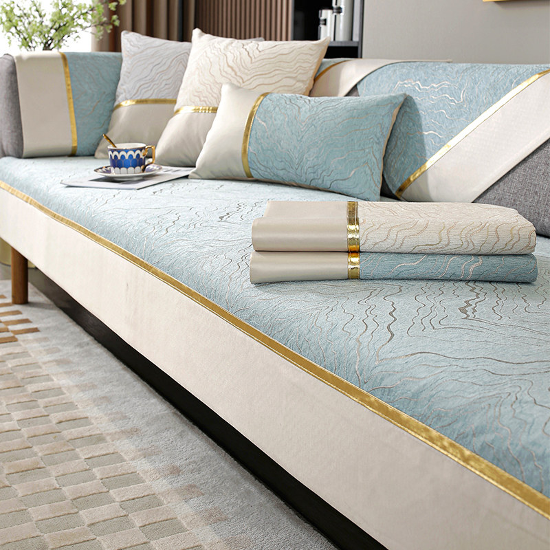 Sofa cushion modern light luxury non-slip seat cushion cushion four seasons universal simple sofa cover all-inclusive universal cover cloth towel