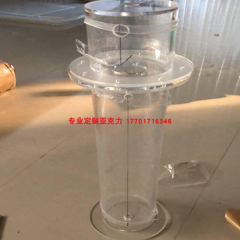 Set to make transparent diameter 600700m m acrylic soil column organic glass tube acrylic experimental equipment