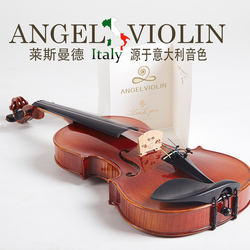 Angeliviolin Violin Professional Playing Grade Eu Solo Pure Handmade Adult Children Violin