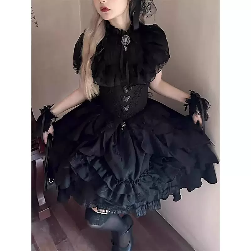 Рубашка, комплект, стиль Lolita