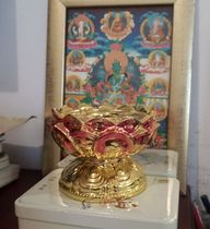 La Rong Wuming College special painted hand-cranked warp wheel base suitable for large medium and small Asian Green red leather hand cranked