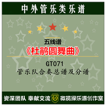 GT071 Cuckoos round dance The pipe music ensembles total genealogy branch band Army Ensemble