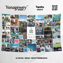 Mayday May Sky Band Ashin aid surrounding dormitory bedroom decoration poster background cloth tapestry flag hanging cloth