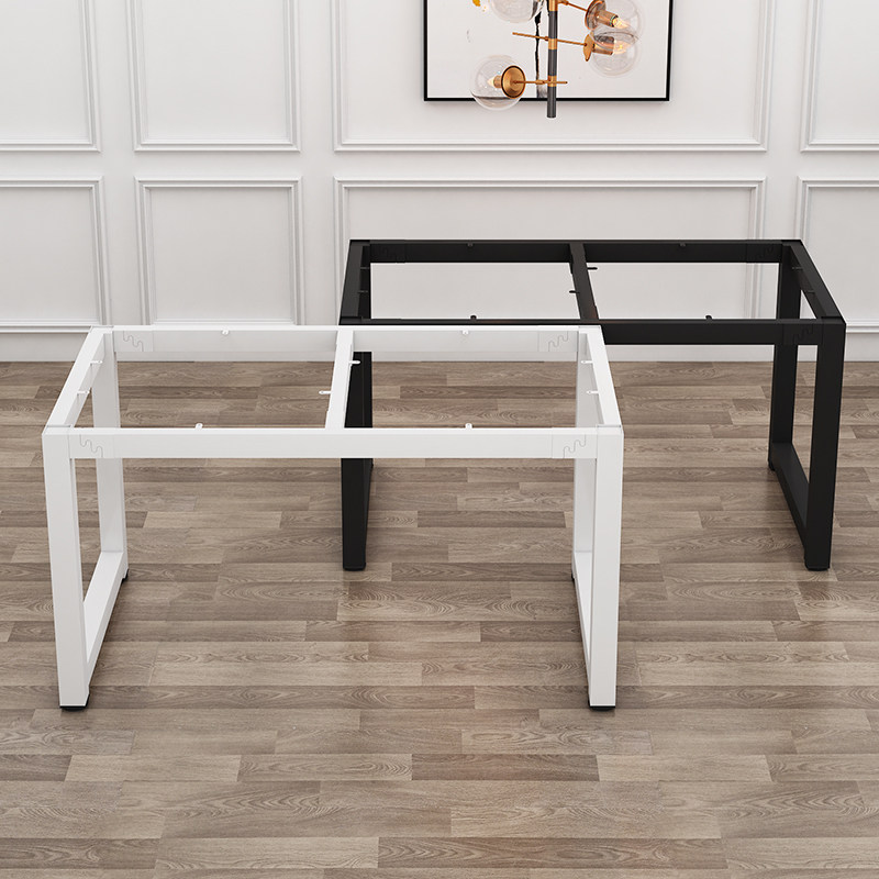 Custom dining table leg stand bar table foot stand desk metal wrought iron table stand paint iron rack table legs