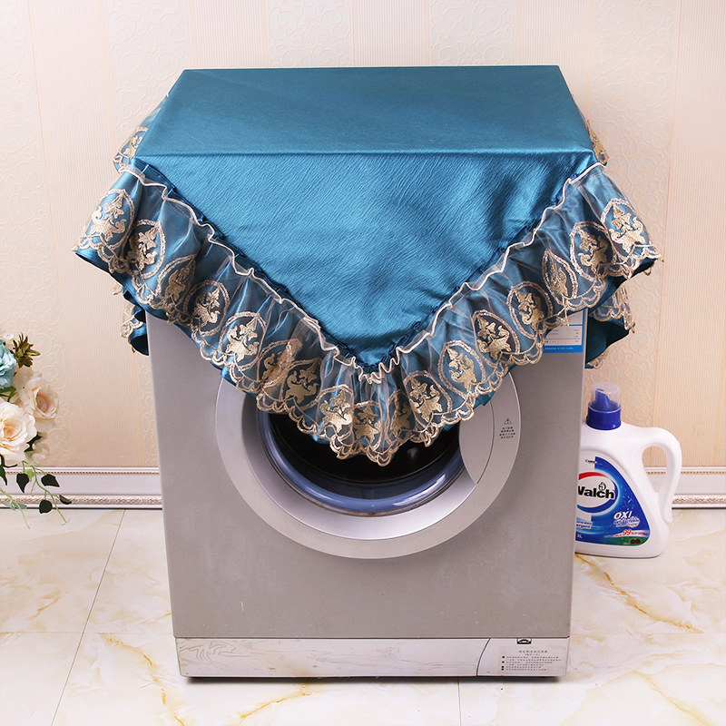 Ostyle washing machine cover towels bed head cabinet cover cloth wave wheel section dust-proof cover small square table anti-dust tea table cover towels