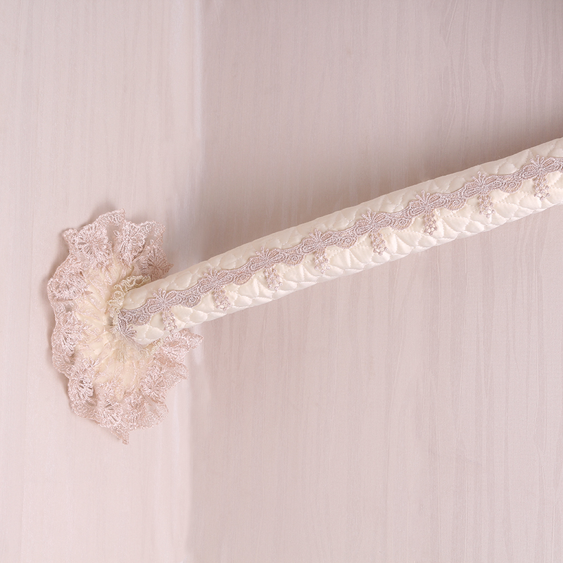 Custom air conditioning pipe cover dust cover dongle European-style cloth art lace embroidery heating pipe casing road cover ugly decorative cover