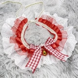 Нагрудник, кружевной шарф, милый аксессуар, слюнявчик