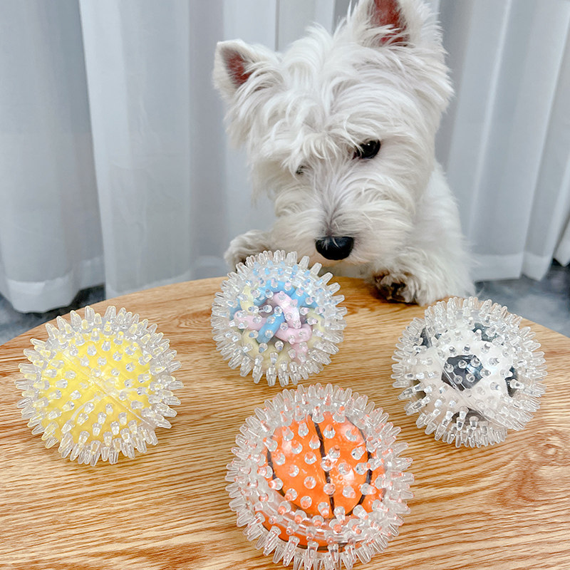 Dog bite-resistant toy ball Pet Rubber Jumping Ball Border Shepherd Dog Toy Teasing dog Divine Instrumental Interaction Self-Hi-Stifling