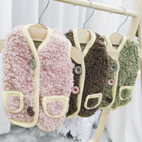 Собачья одежда осенней и зимней кошки в зимних кошках густые плюшевые домашние животные в зимнем йоркском летнем щенке