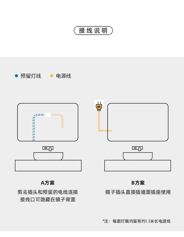 Gương phòng tắm thông minh treo tường có đèn LED Gương phòng tắm có màn hình cảm ứng Gương phòng tắm treo tường nhà tắm