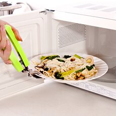 Чтобы поцарапать 两件套家用多用途不锈钢防滑蒸菜夹子厨房用品防烫夹取碗取盘提盘