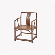 New Chinese Hotel Solid Wood Dining Chair Modern Minimalist Casual Chair Tea Chair Peach Heart Chair Lap Chair Furniture Customised