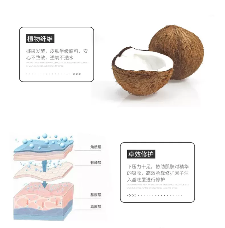 Devo XEQ Formula Deep Cleansing Mask 3 lần Cleansing Pore Mask Làm sáng dưỡng ẩm - Mặt nạ kem dưỡng trắng da mặt giá rẻ