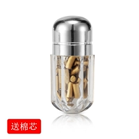 Бутылка золото 30 зерно держателей сигарет+хлопковое ядро