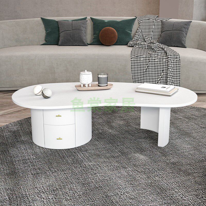 Nordic net red Alien Cloud Dot tea table Silent Wind Cream Irregular Designer Furniture innate Living room Small family Type of household