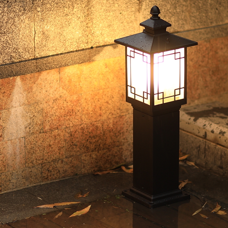 New Chinese LED outdoor waterproof lawn lawn outdoor villa garden area lawn lawn lawn lamp landscape street lamp
