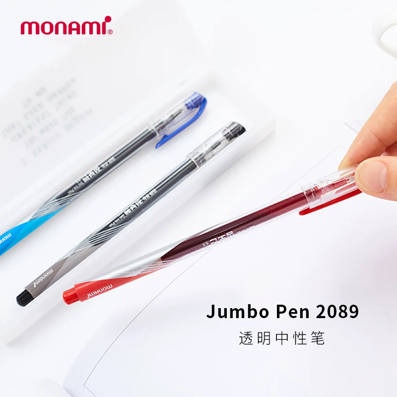 Южная Корея Monami 0.5 мм нейтральная ручка для ученика офиса экзаменов подпись гелевые ручки высокого качества Mubanami 2089 2008