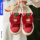 Новинка apple shoes, обувь star в том же стиле, обувь pain, коллекция 2025 года, летние мужские красные туфли, женская обувь, универсальная студенческая обувь на толстой подошве mini 3