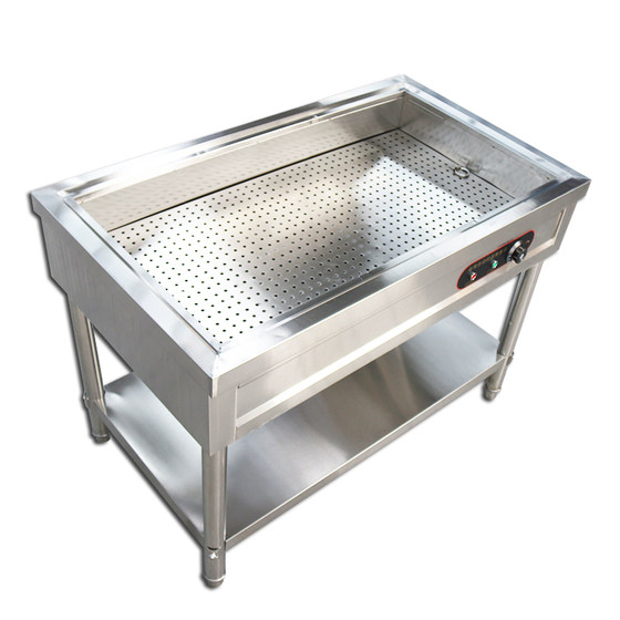 Stainless steel insulation selling rice Liuyang small bowl steaming vegetable table commercial electric heating material bag canteen steamed buns fast food truck