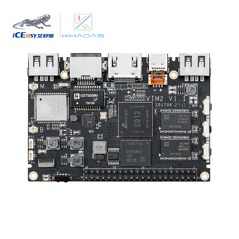 Khadas VIM1 open source Linux android9 0 Development board Card Computer arm microcontroller