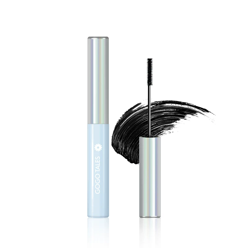 Lengthening curling black mascara, no smudge