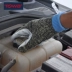 Găng tay da bò dây thép DuPont Kevlar chống trượt chống cắt chống đâm chống buộc dây chống mài mòn chống cắt bảo vệ 5 cấp độ găng tay len giá rẻ găng tay phủ bàn pu 