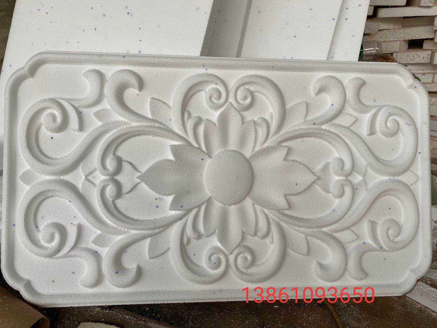 European-style villa exterior wall decoration relief eps polystyrene foam European-style foreign flower board imitation sandstone finished product