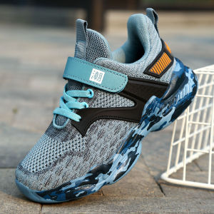 春秋新款双网透气运动鞋儿童男