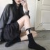 Nhật Bản garter nam chân nhẫn trưởng thành nữ sinh viên mạng lưới anh đào đỏ chống trượt vớ cô gái trái tim mùa xuân mỏng phần hoang dã - Nịt Tất quần tất dây nịt Nịt Tất