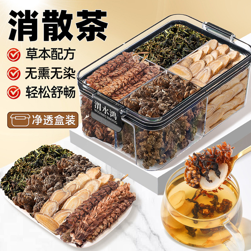 Cat's Claw, Tulip, Dandelion, and Prunella Vulgaris Tea, Wild and Authentic, Health-Preserving, for Women, Herbal Tea, Medicinal Materials, for Brewing in Water