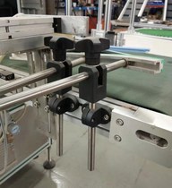 Mask machine assembly line large C guardrail bracket adjustable fixed bracket assembly small C guardrail fixed bracket seat