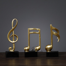 Home living room decorations musical notes art ornaments music classroom piano cover study desktop musical instrument crafts