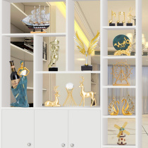 Creative wine cabinet ornaments home decorations living room porch luxury high-end modern simple small room high-end atmosphere