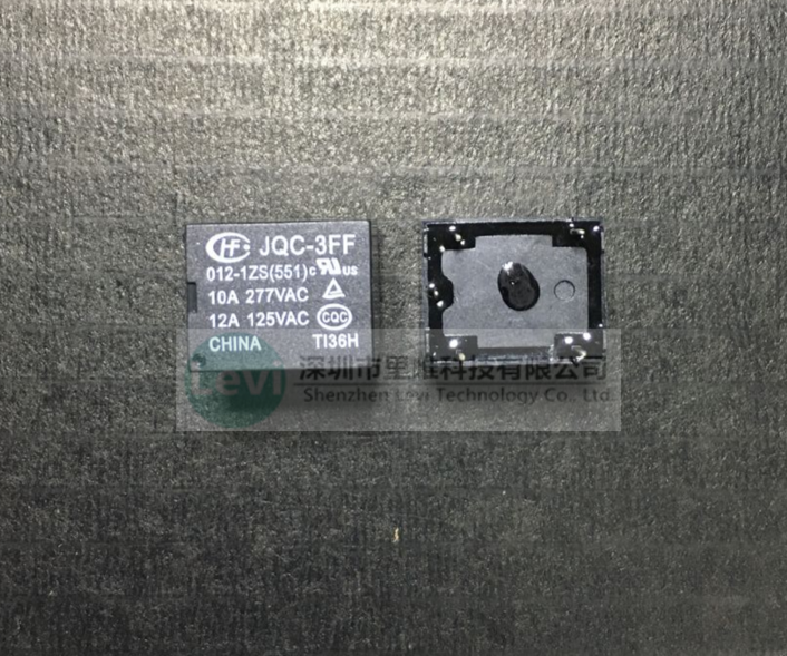 Original Loaded Macro Hair Power Relay JQC-3FF-12VDC-1ZS JQC-3FF-012-1ZS 5 feet T73 