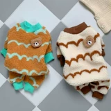 Собачья одежда Тедди плюшевый мишка Beme Bemek Sherry Sherry Sherry маленькие собачьи домашние животные Осень Новая холодная четверка