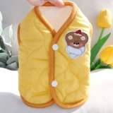 Собачья одежда Тедди Бишон Медведь Померанский Шнаузер маленький собака осень осень и зима 2023 Новая утолщенная четырехлетная холодная хлопковая одежда