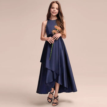 Girls' Evening Dress, Light Luxury, Niche, High-End, Piano, Violin Performance, Emcee, Band Group Performance Costume