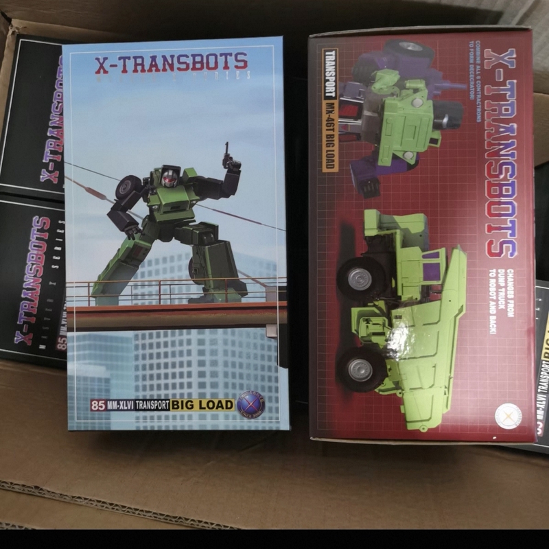 X-Transbots X Company Mx-46 Dump Truck G1 Version Youth Edition Hercules Transformation Toy