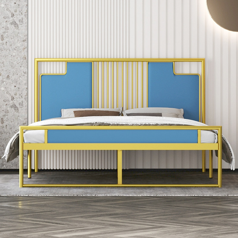 Nordic Iron Bed Modern Simple Creative Bedroom Iron Bed in Personal Bed in 1 8 m Iron Bed