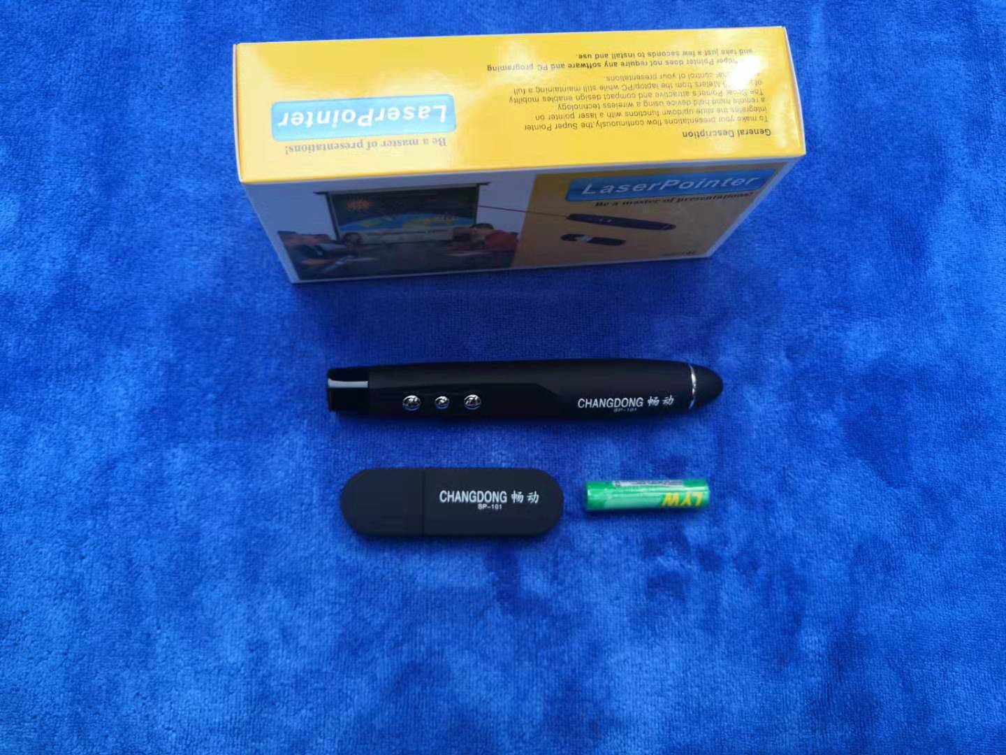 Nuojie Changdong SP-101 page turning pen electronic teaching whip laser pointer monopoly, the amount of large and excellent