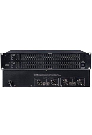 Hushan EQ2031 multimedia equalizer digital effector Hushan multimedia conference audio amplifier microphone