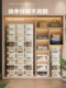 Shoe Box Storage Box Shoe Cabinet Layered Partition Hard Plastic Transparent Drawer-Type Dustproof Shoe Rack Artifact Dormitory Internet Sensation