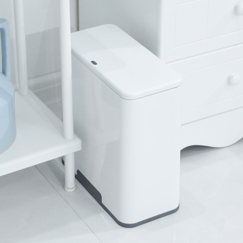 Garbage bin Household Living room Bedroom kitchen Press-type dry and wet separation Powder room Toilet with lid paper basket