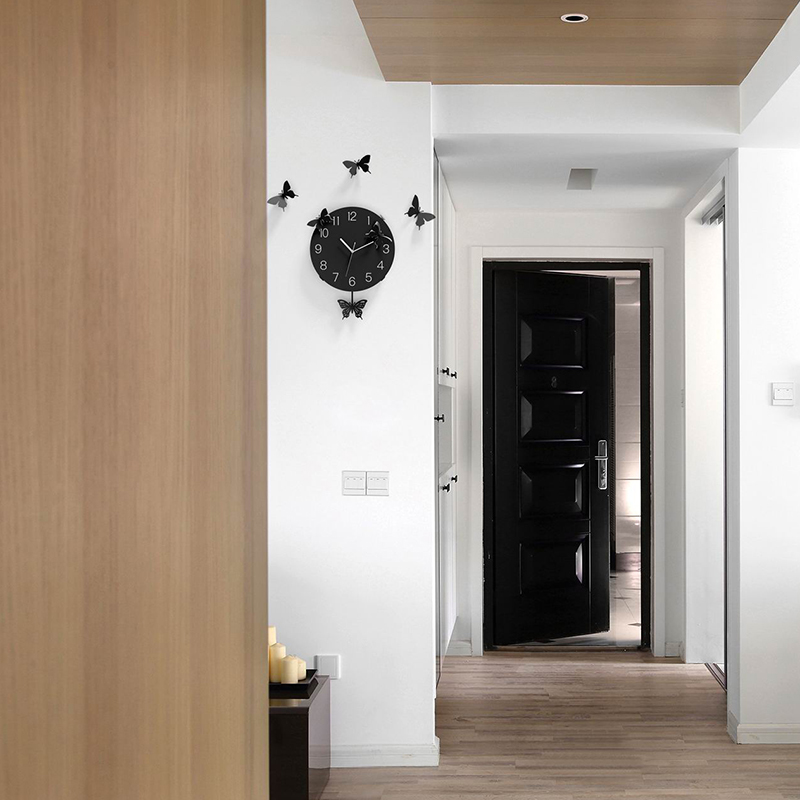 Watch Watch Living Room Eu Style Brief Clock Personality Creative Fashion Home Art Atmosphere Free of Punch Hanging Watch